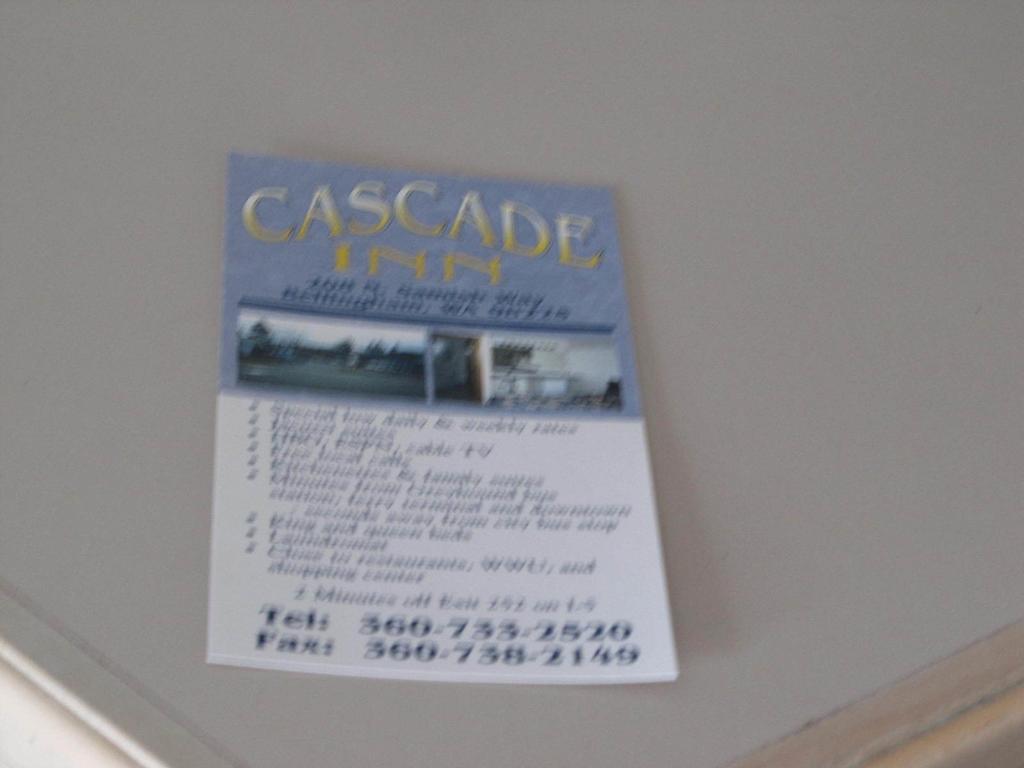 Cascade Inn Bellingham Eksteriør billede