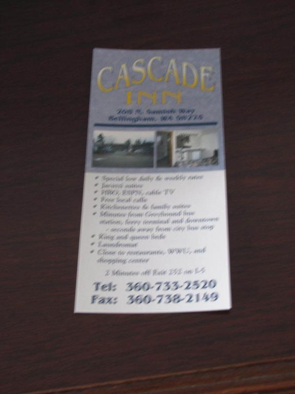 Cascade Inn Bellingham Eksteriør billede